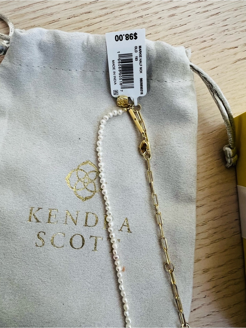 Kendra Scott Markie Necklace. New - Picture 2 of 3